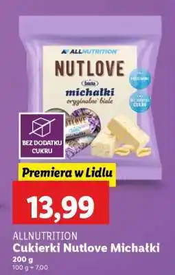 Lidl ALLNUTRITION Cukierki Nutlove Michałki oferta