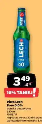 Netto Piwo Lech Free 0,0% oferta