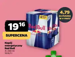 Netto Napój energetyczny RED BULL oferta