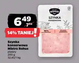 Netto Szynka konserwowa Mistrz Rohus oferta