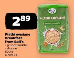 Netto Płatki owsiane Breakfast from Bell’s oferta