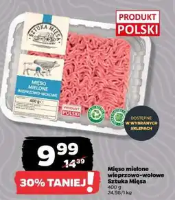 Netto Mięso mielone wieprzowo–wołowe Sztuka Mięsa oferta