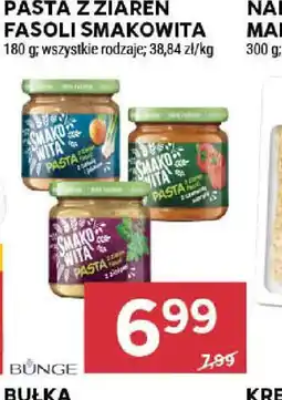 Stokrotka Pasta z ziaren fasoli Smakowita oferta