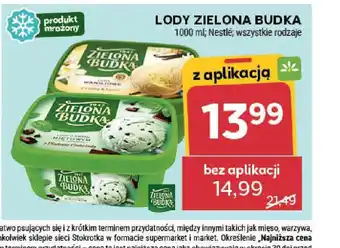 Stokrotka Lody Zielona Budka oferta