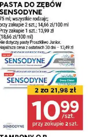 Stokrotka Pasta do zębów Sensodyne oferta
