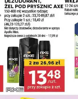 Stokrotka Dezodorant, żel pod prysznic Axe oferta