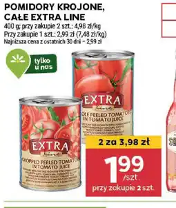 Stokrotka Pomidory krojone, całe Extra Line oferta