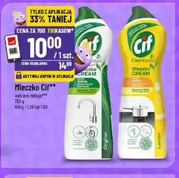 Mleczko Cif