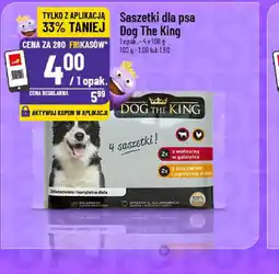 Polomarket Saszetki dla psa Dog The King oferta
