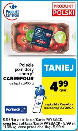 Carrefour Express Polskie pomidory cherry CARREFOUR oferta