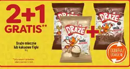 Polomarket Draże mleczne lub kakaowe Figle oferta