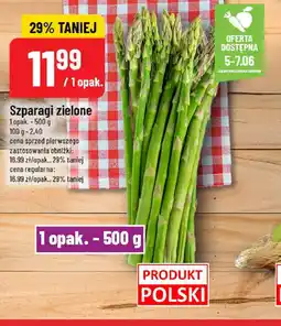 Szparagi zielone