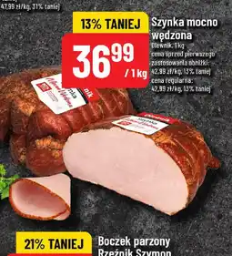 Polomarket Szynka mocno wędzona oferta