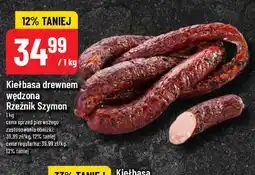 Polomarket Kiełbasa drewnem wędzona Rzeźnik Szymon oferta