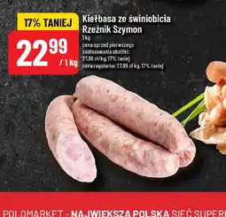 Polomarket Kiełbasa ze świniobicia Rzeźnik Szymon oferta