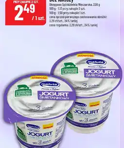 Polomarket Jogurt śmietankowy bez laktozy Maluta oferta