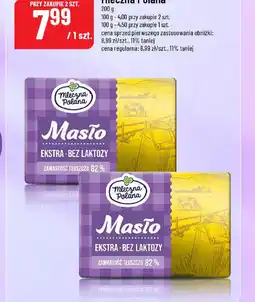 Polomarket Masło Extra bez laktozy Mleczna Polana oferta