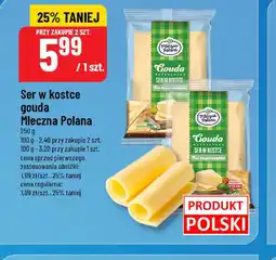 Polomarket Ser w kostce gouda Mleczna Polana oferta