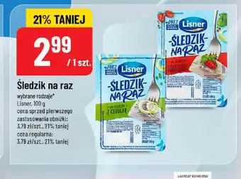 Polomarket Sledzik na raz Lisner oferta