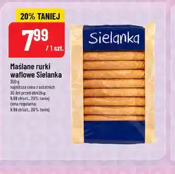 Polomarket Maślane rurki wafelowe Sielanka oferta