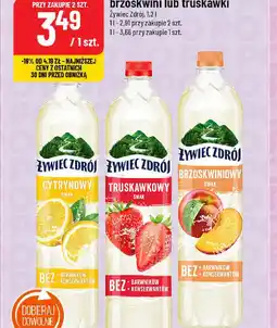Polomarket Zywiec Zdrój z nutą cytryny, brzoskwini lub truskawki oferta