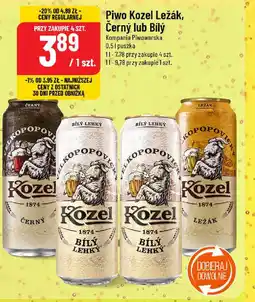 Polomarket Piwo Kozel Leżak, Czarny lub Bily oferta
