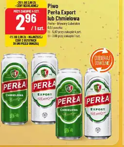 Polomarket Piwo Perła Export lub Chmielowa oferta