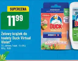 Zelowy krążek do toalety Duck Virtual Violet