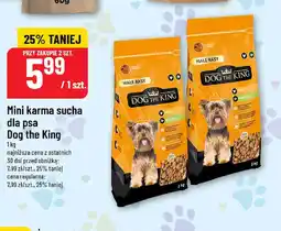 Polomarket Mini karma sucha dla psa Dog The King oferta