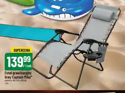 Polomarket Fotel grawitacyjny Grey Captain Mike oferta
