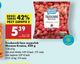 Biedronka Truskawki Mroźna Kraina oferta