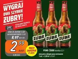 Społem Szczecin Piwo Żubr oferta