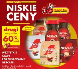 Biedronka Kawy rozpuszczalne Nescafe oferta