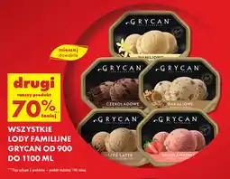 Biedronka Lody familijne Grycan oferta