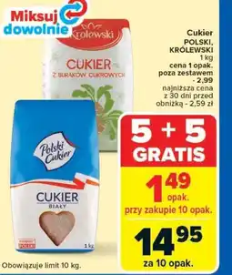 Carrefour Cukier Polski, Królewski oferta