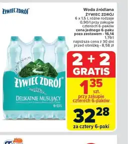 Carrefour Woda Zywiec Zdrój oferta