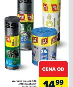 Carrefour Worki na śmieci XXL Jan Niezbędny oferta