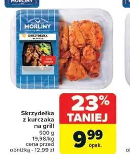 Carrefour Skrzydełka z kurczaka na grill Morliny oferta