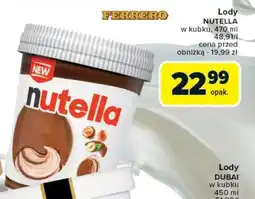 Carrefour Lody Nutella oferta
