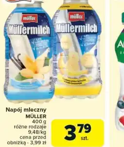 Carrefour Napój mleczny Müller Müllermilch oferta