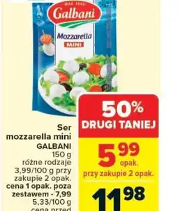 Carrefour Ser mozzarella mini Galbani oferta