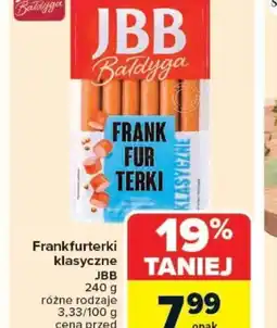 Carrefour Frankfurterki klasyczne JBB oferta