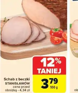 Carrefour Schab z beczki Stanisławów oferta