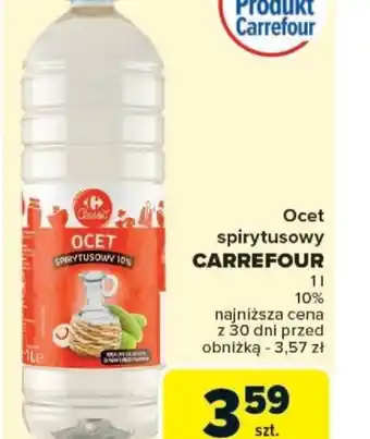Carrefour Ocet spirytusowy Carrefour oferta