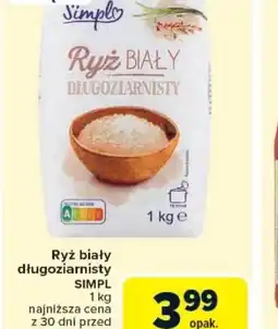 Carrefour Ryż biały długoziarnisty Simpl oferta