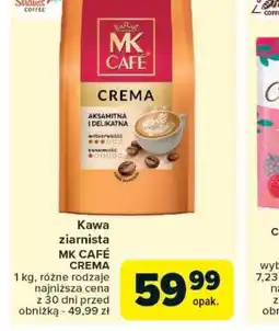 Carrefour Kawa ziarnista MK Cafe Crema oferta