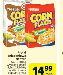 Carrefour Płatki śniadaniowe Nestle oferta