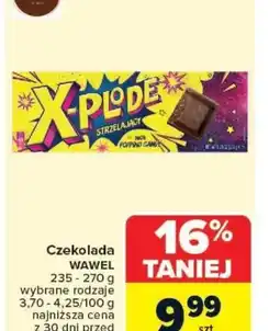 Carrefour Czekolada Wawel oferta