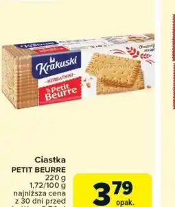 Carrefour Ciastka Petit Beurre oferta