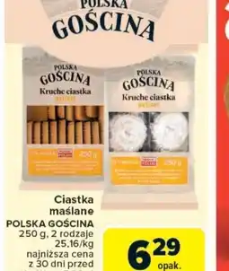 Carrefour Ciastka maślane Polska Gościna oferta